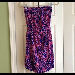 Lilly Pulitzer Strapless Dress